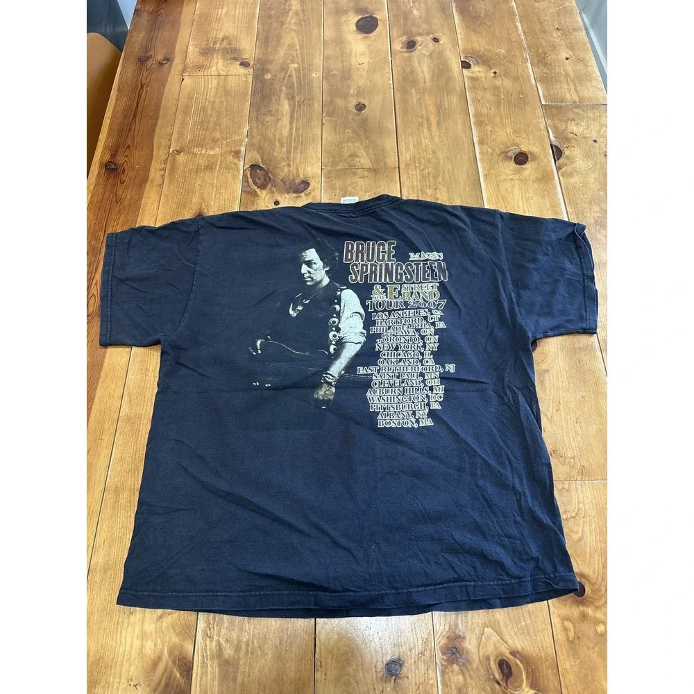 Vintage 2007 Bruce Springsteen & E Street Band Magic Tour Concert T-Shirt Men's